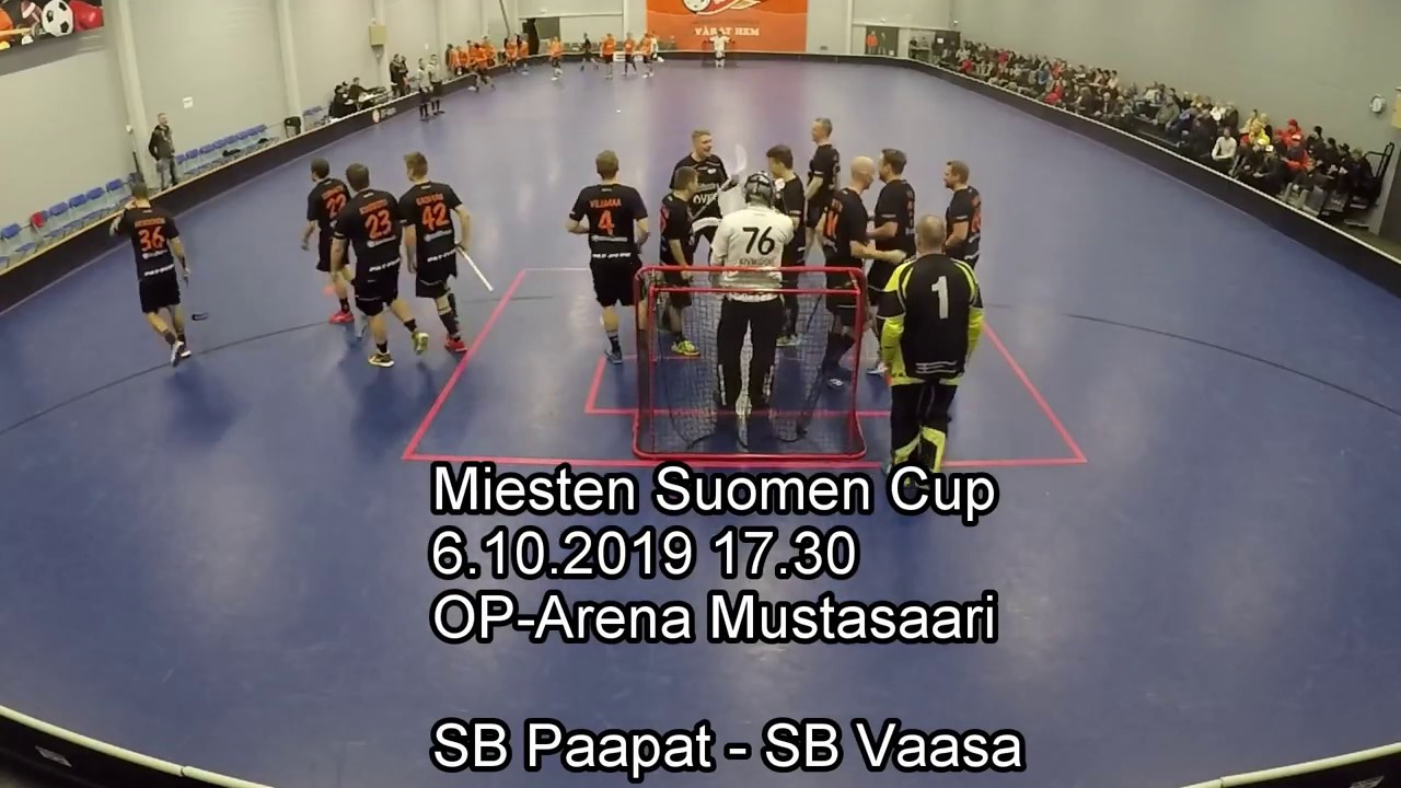 Suomen Cup Salibandy | SB Paapat vs SB Vaasa 6.10.2019