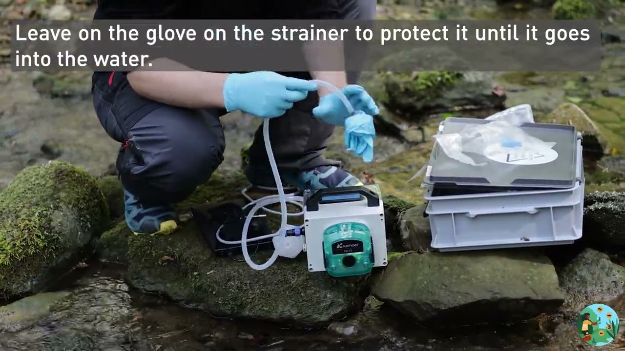 Environmental DNA (eDNA) - Freshwater Sampling Demo