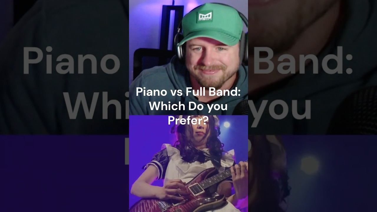 Piano or Full Band??  #bandmaid #japaneserock #Saiki #pigeon  #bandmaidreaction #chooseme
