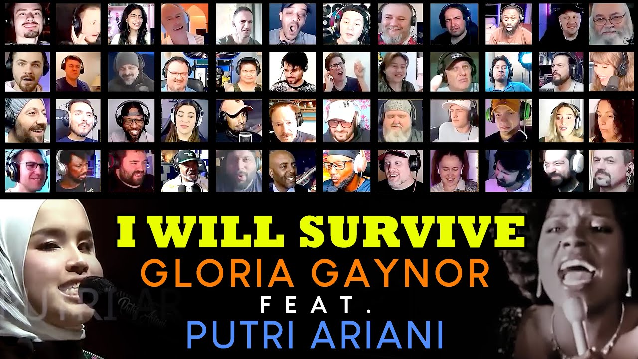 GOYANG BARENGN 48 REACTOR❗❗💥 PUTRI ARIANI ft GLORIA GAYNOR I WILL SURVIVE REACTION COMPILATION