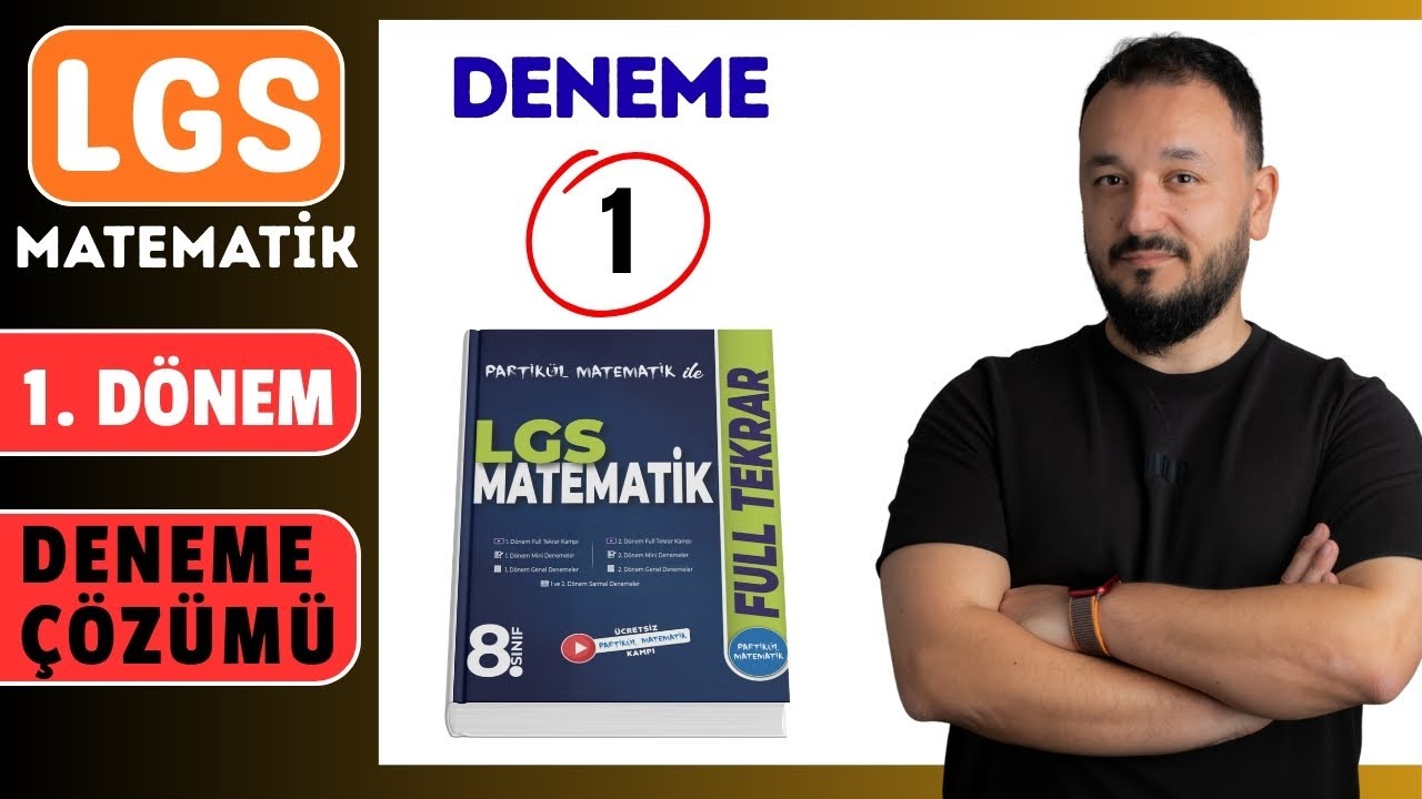 LGS Matematik 1.Dönem DENEME Çözümü - 1