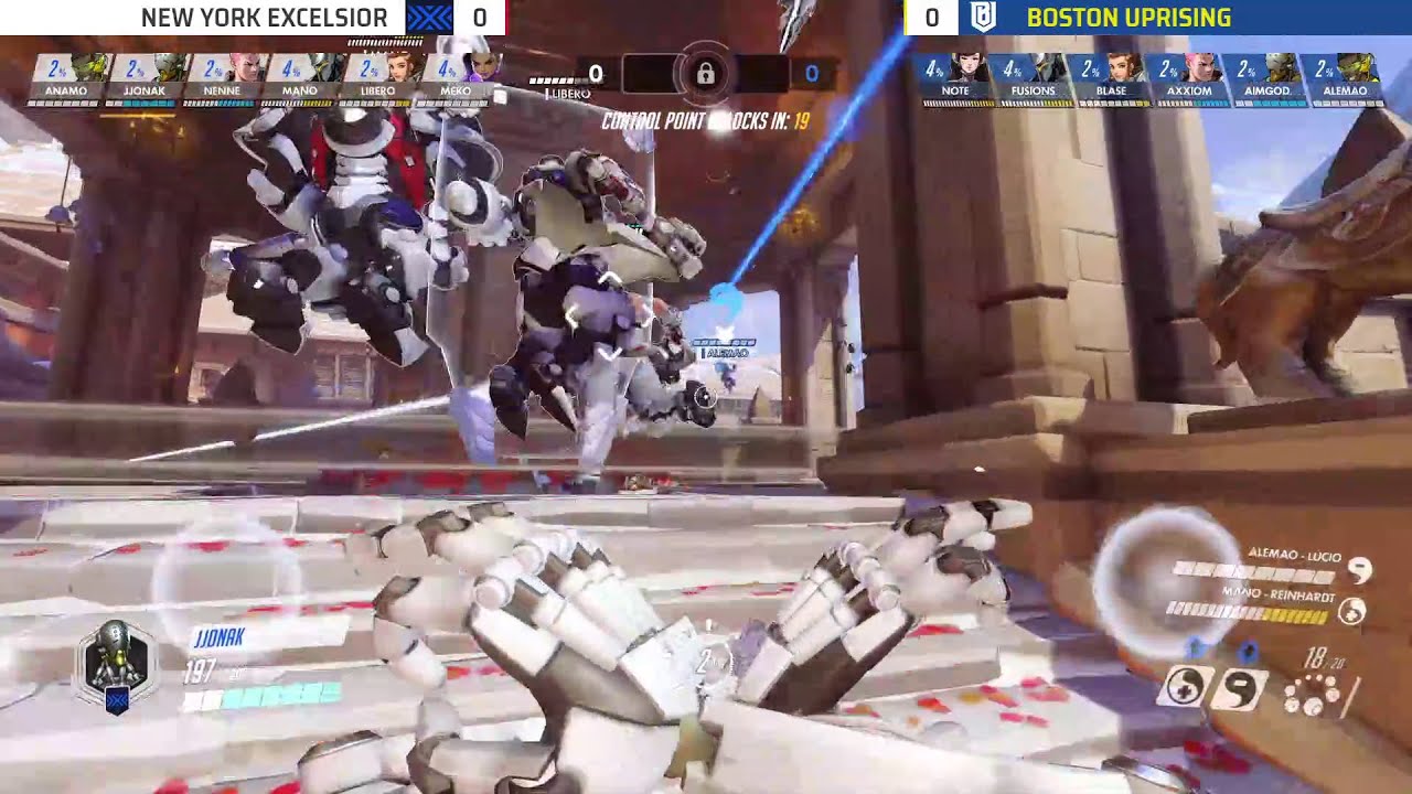 JJONAK POV: Overwatch League 2019 - NYXL vs Boston Uprising