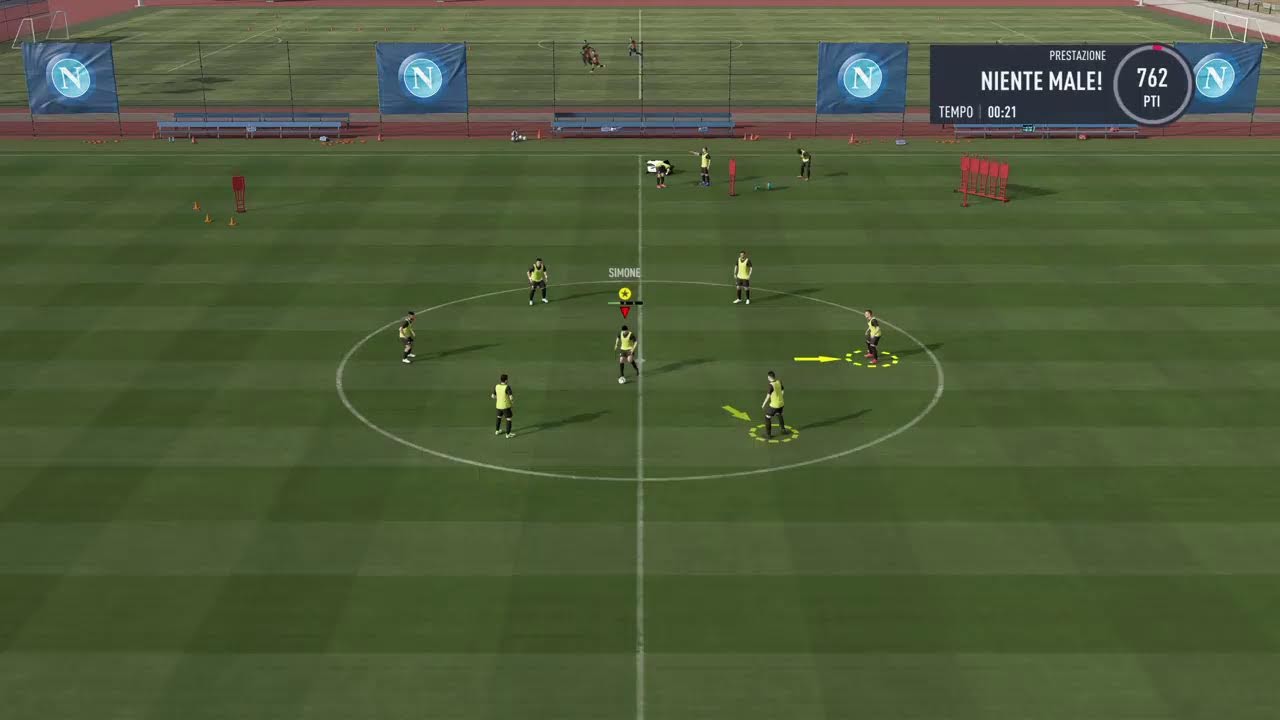 FIFA 22 carriera giocatore napoli 🔵⚪ forza Milan forza napoil