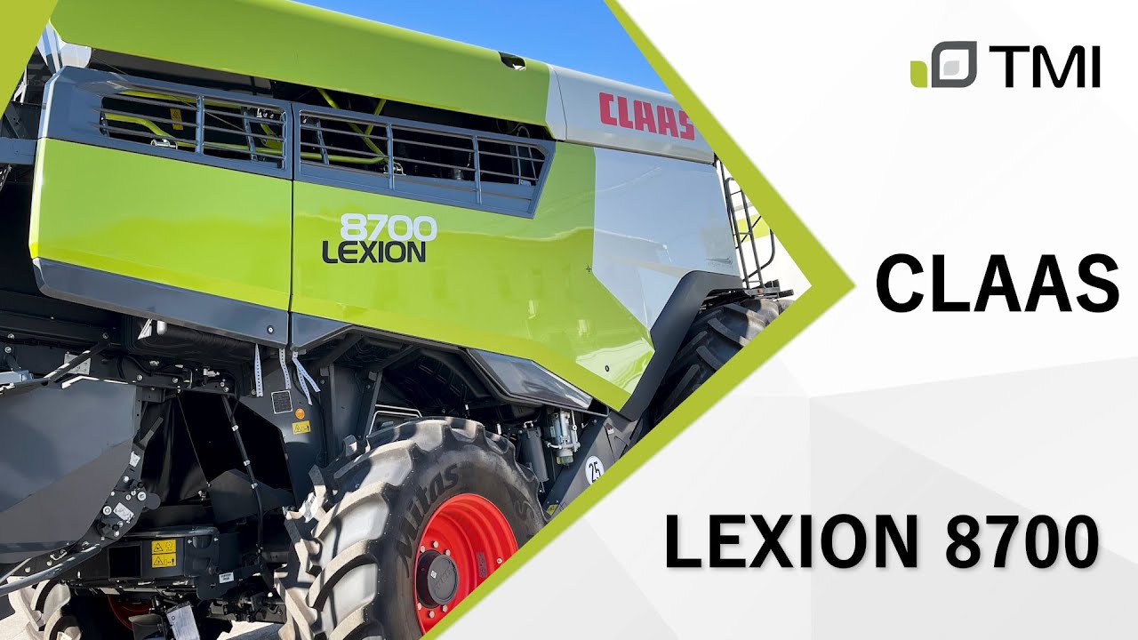 Самый мощный комбайн CLAAS LEXION 8700