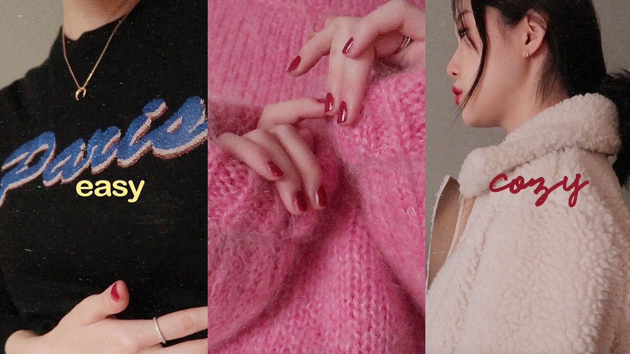 EASY & COZY 🧶 편안하고 따수운 예쁜 제품들 🐻 | inghwa 잉화
