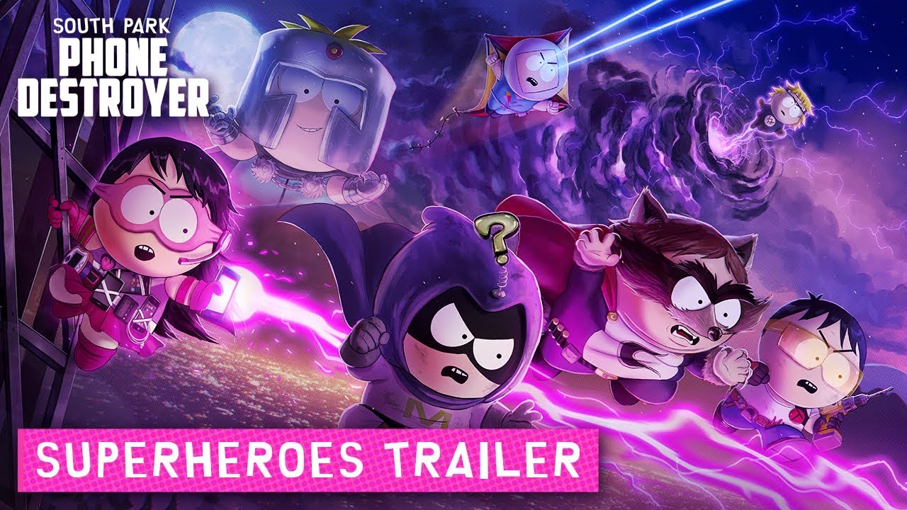 South Park: Phone Destroyer Superheroes Trailer