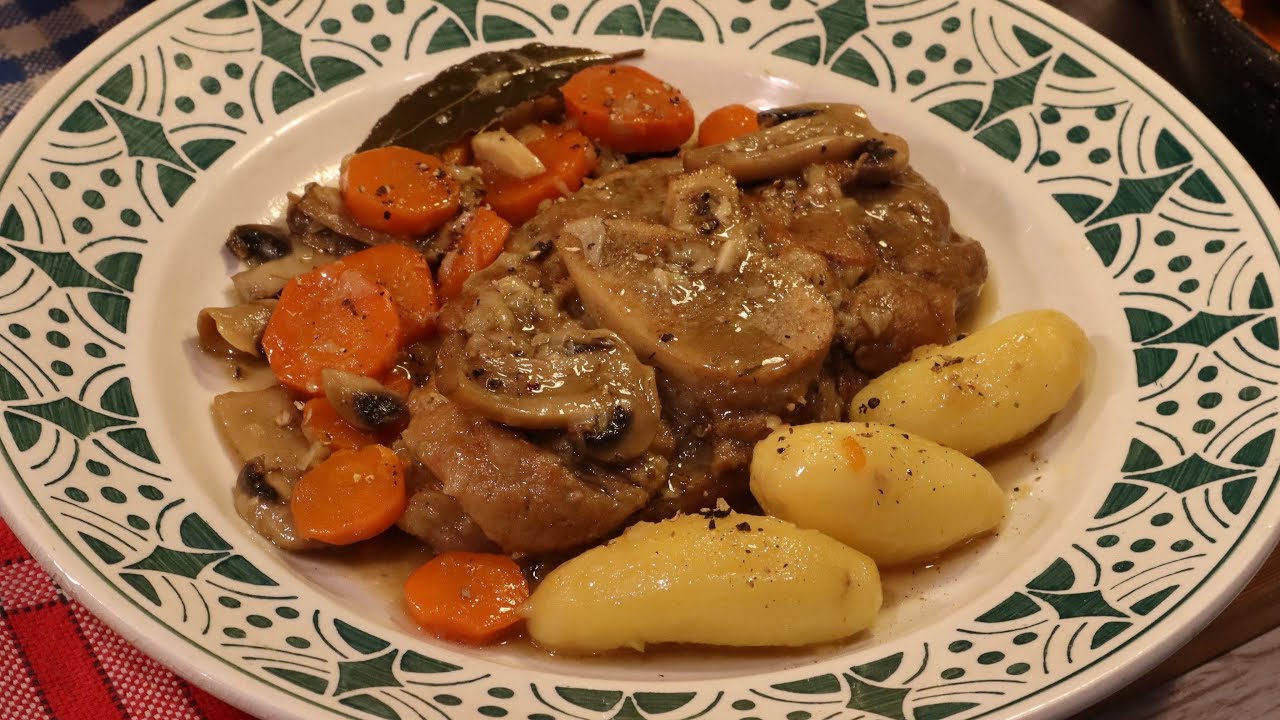 Mon JARRET DE VEAU FAÇON MÈRE MITRAILLE à l'ancienne, viande fondante à souhait - Gourmandises TV