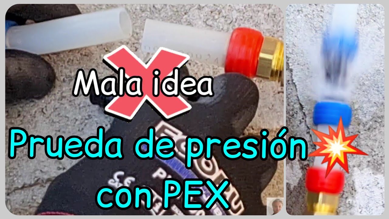 🧑🏻‍🔧💦#fontanería_básica 💥Prueba de presión con PEX