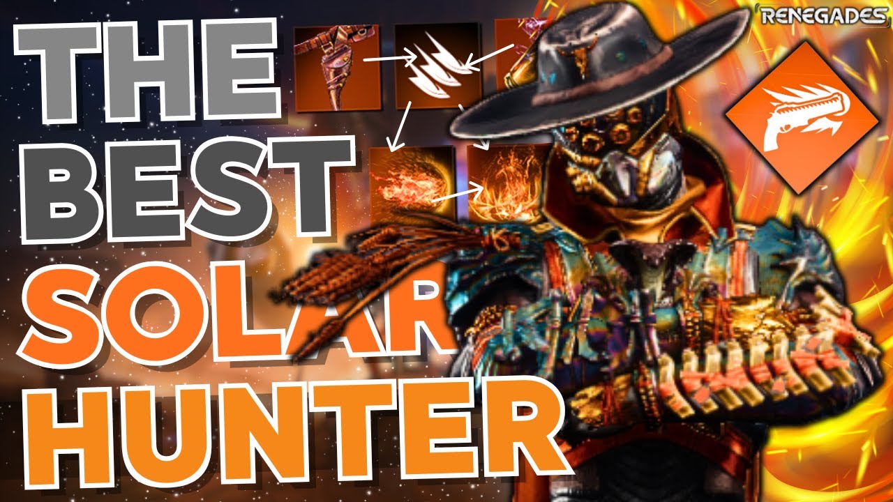 The BEST Solar Hunter Build You'll Want For Renegades! (No Artifact/Endgame Ready) | Destiny 2