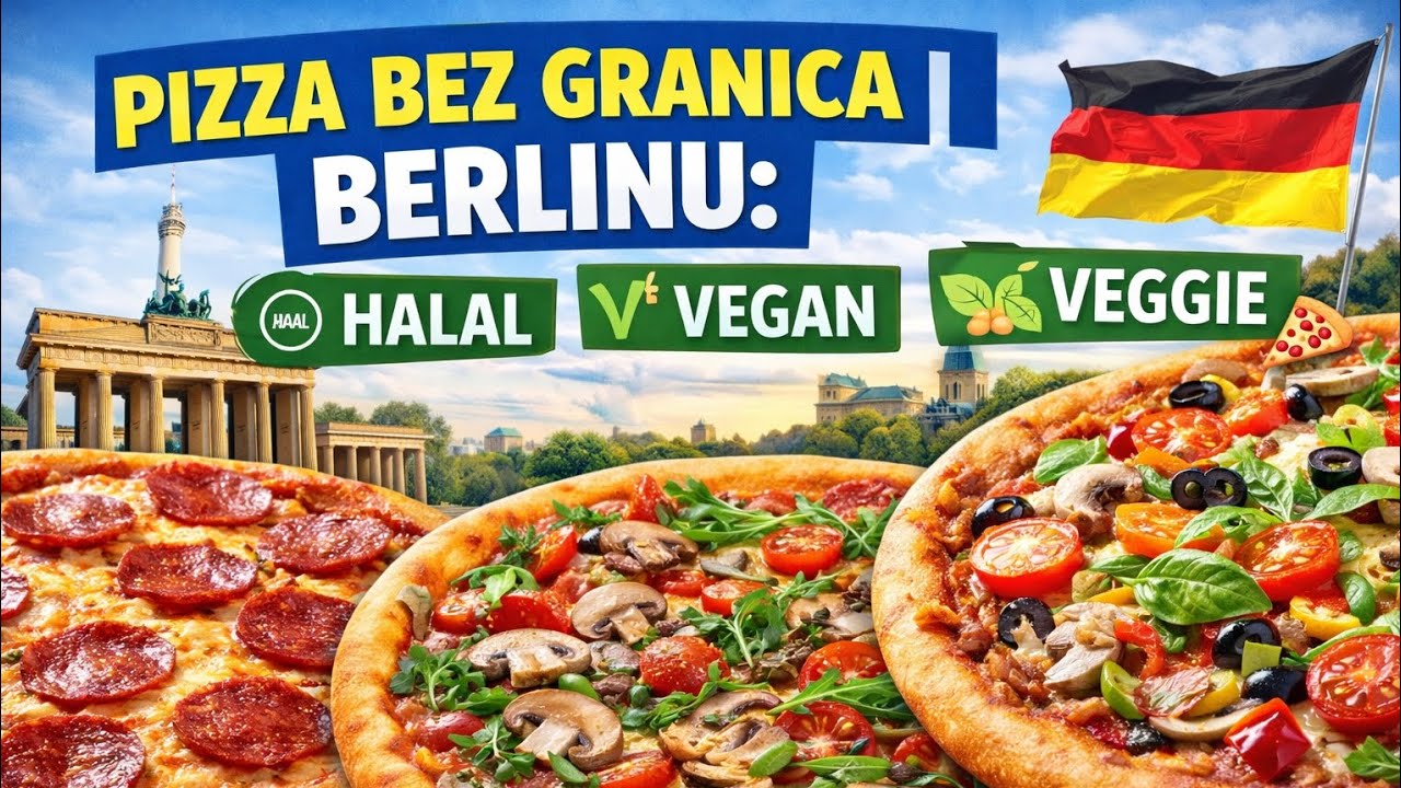 ​Pizza bez granica u Berlinu: Halal • Vegan • Veggie 🍕Uredi
