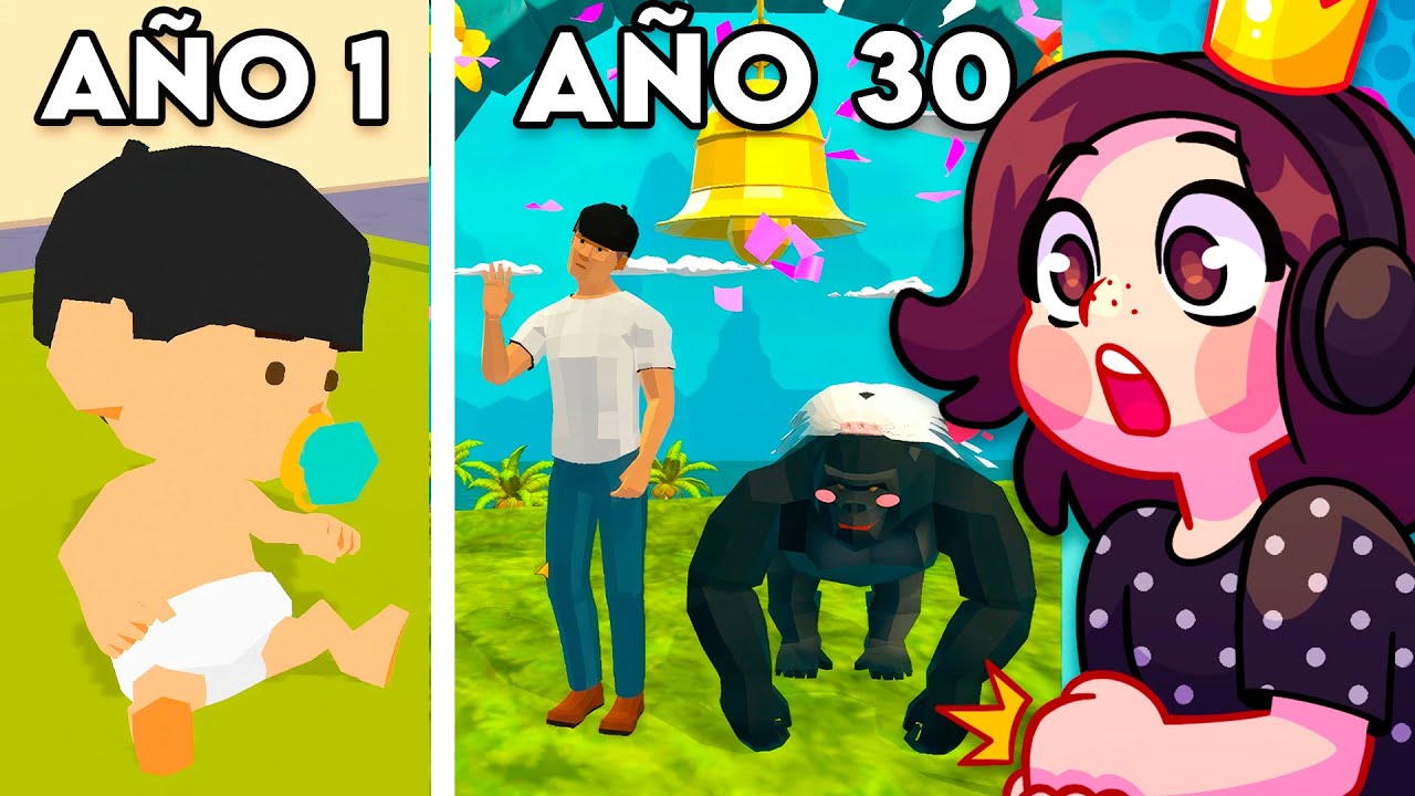 ME CASE CON UN MONO JUGANDO ESTE SIMULADOR DE VIDA😱​🐵​