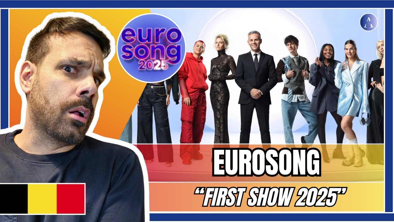 Belgium National Final 🇧🇪 1st Show Eurosong | Eurovision 2025 | REACTION