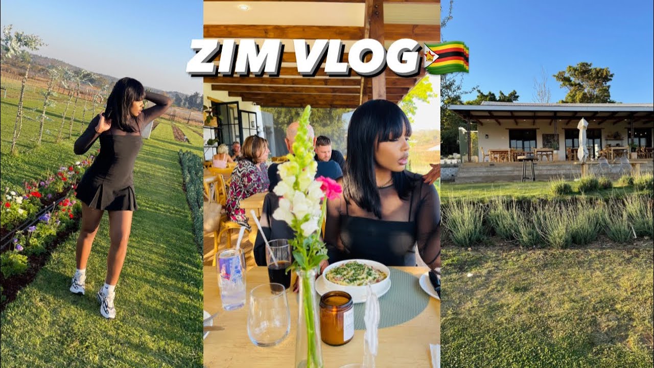 LIFE IN ZIMBABWE || LETS GO TO A FLOWER FARM 🌸 🌹|| VIEWS || ZIM YOUTUBER