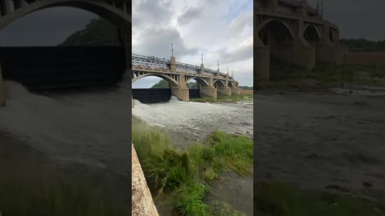Cauvery Water Flows from Mettur Dam as Shutters Lifted, mettur dam water level, trending video