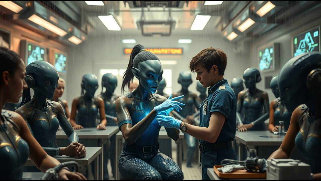 Alien Cadets Shocked as a Human Calmly Fixed a Broken Limb Mid-Class | HFY | A Short Sci-fi Story