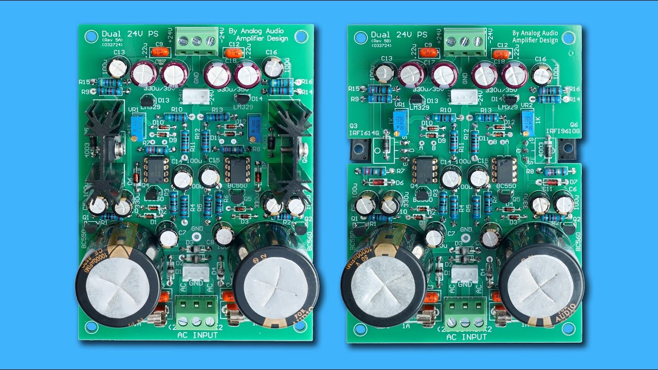 Design an ultra low noise &plusmn;15V to &plusmn;30V dc regulated power supply