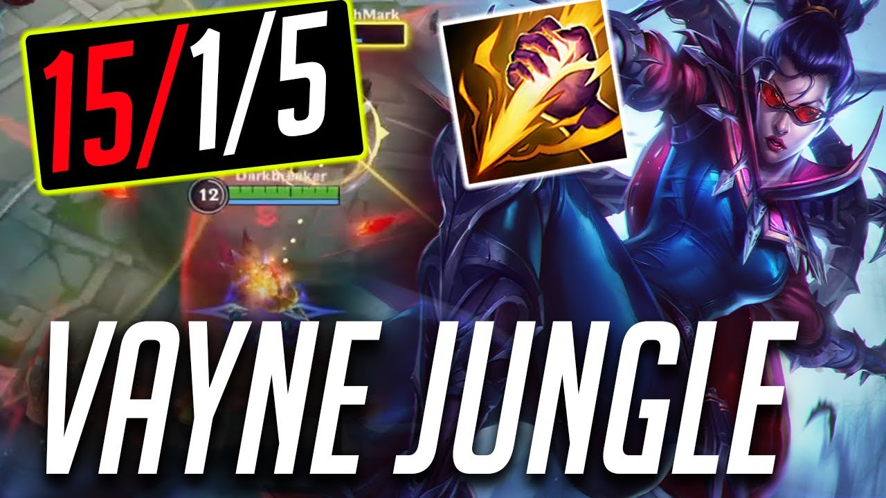 WILD RIFT VAYNE JUNGLE IS CRAZY?! NA PRO PICK