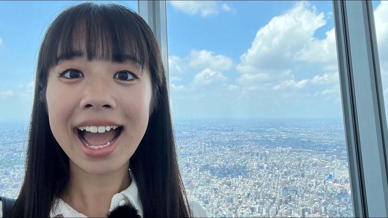 初めてのスカイツリー☁