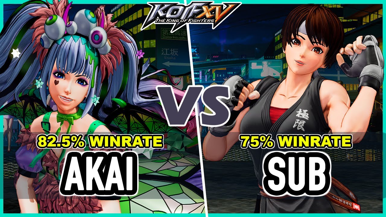 KOF XV 🔥 TLR Akai (Sylvie/Benimaru/Blue Mary) vs SUB (Yuri/Benimaru/Clark) 🔥 Steam