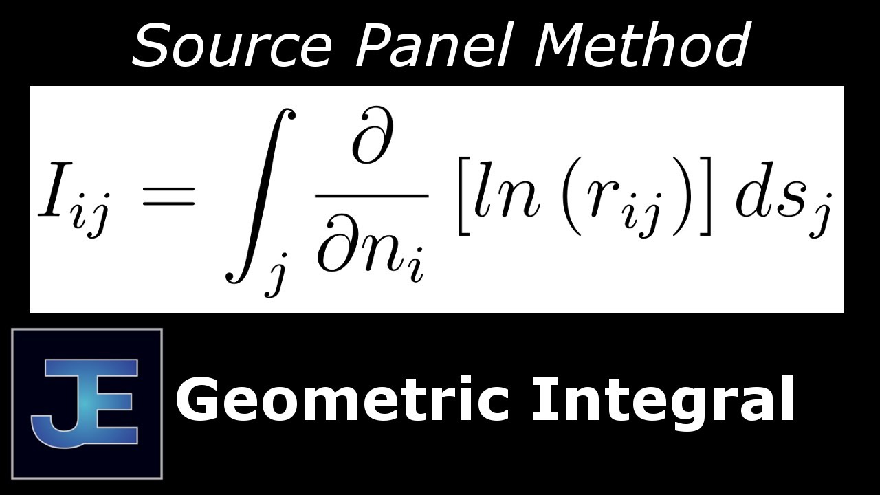 Source Panel Method: Normal Velocity Geometric Integral [I(ij)]