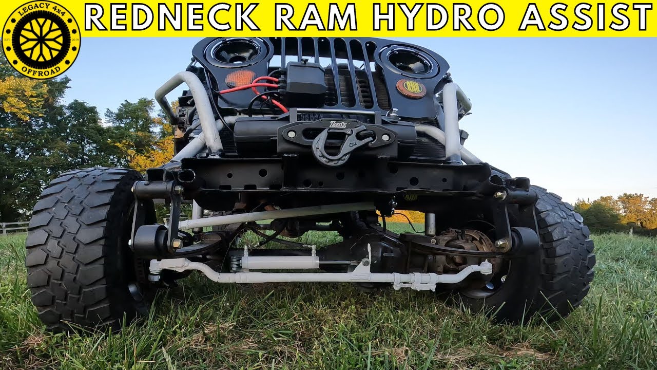 Redneck Ram Hydraulic Assist Steering - West Texas Off-Road Installation || Legacy 4x4 and Off-Road