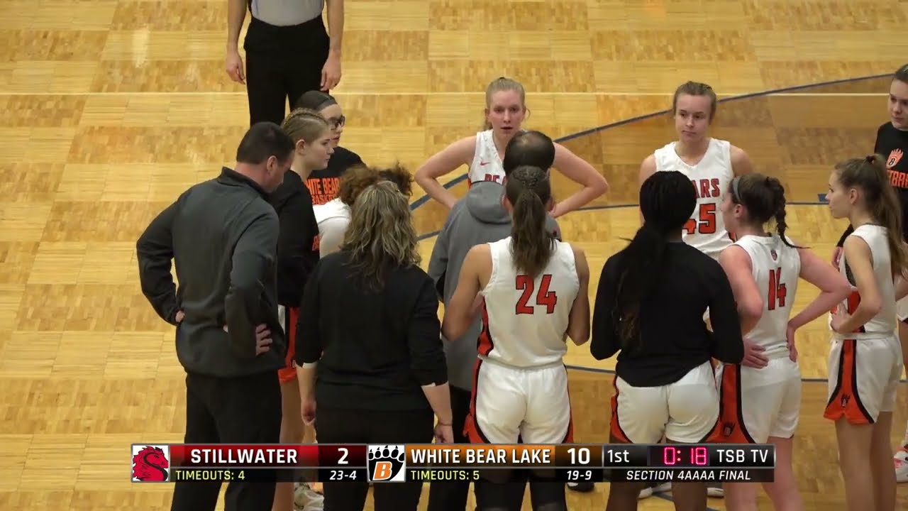 High School Girls Basketball: Stillwater vs. White Bear Lake - 2022 Section 4AAAA Final