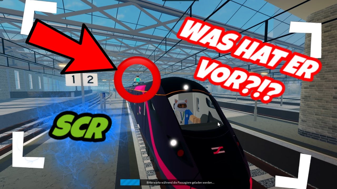 SCR | Er läuft über denn ganzen Zug! | Roblox Deutsch Stepford County Railway