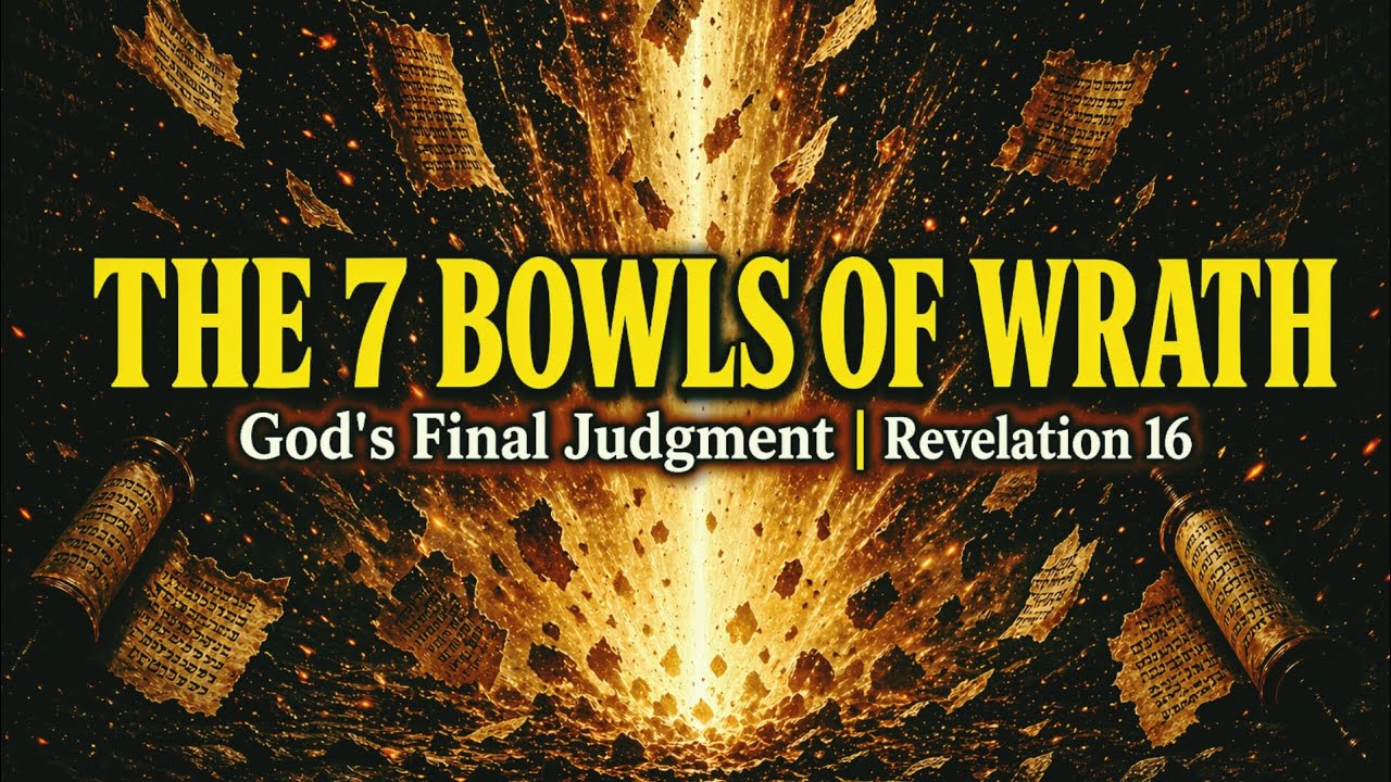 The 7 bowls of wrath: God's final judgement UNLEASHED/  revelation 16 explained 