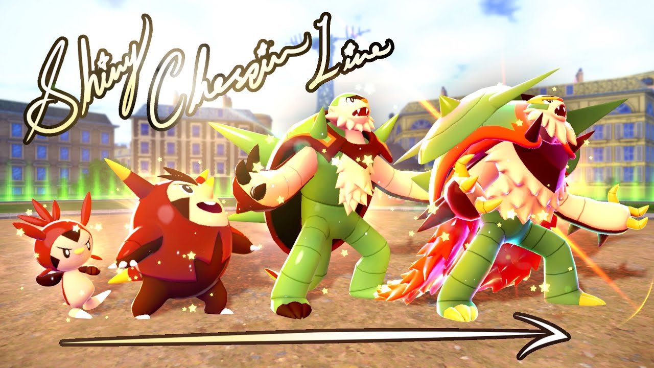 Paneye Hunted the Complete Shiny Chespin Line & Mega!