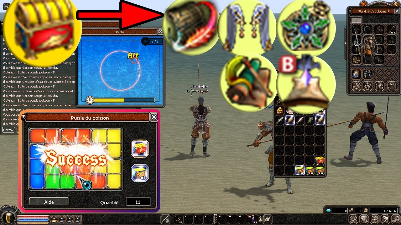 Explication Event : PUZZLE DU POISSON - Metin2 FR