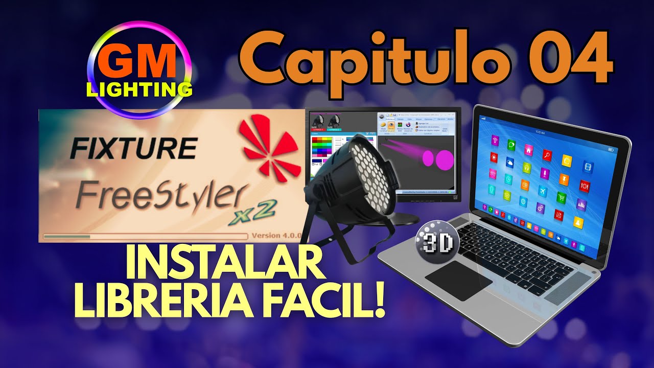 ✅ C&oacute;mo Instalar Librer&iacute;as en Freestyler DMX | Paso a Paso y Sin Errores #GMLighting