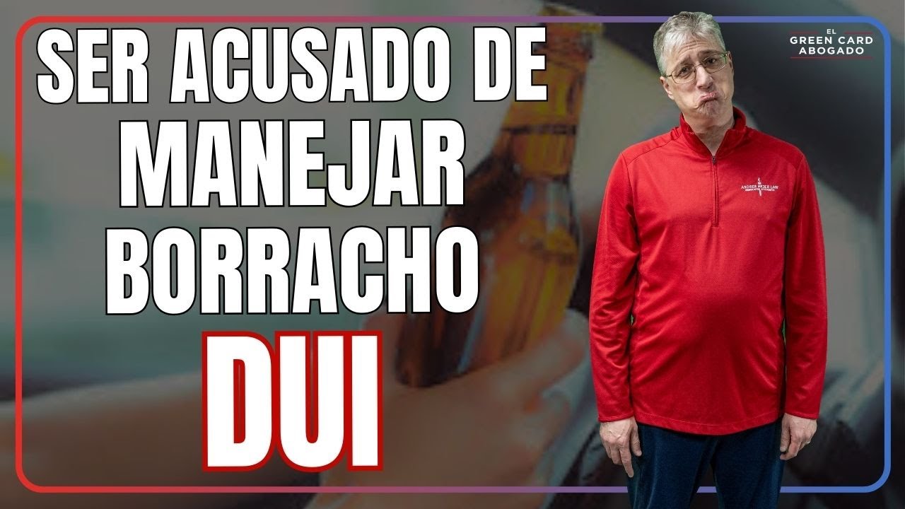 ¿Qué hacer si fuiste acusado de manejar borracho? | DUI | ¿Se puede borrar?