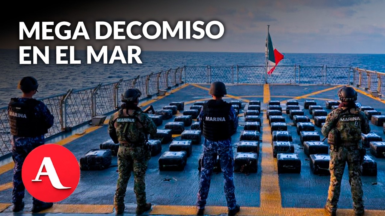 Marina incauta dos toneladas de cocaína frente a Acapulco