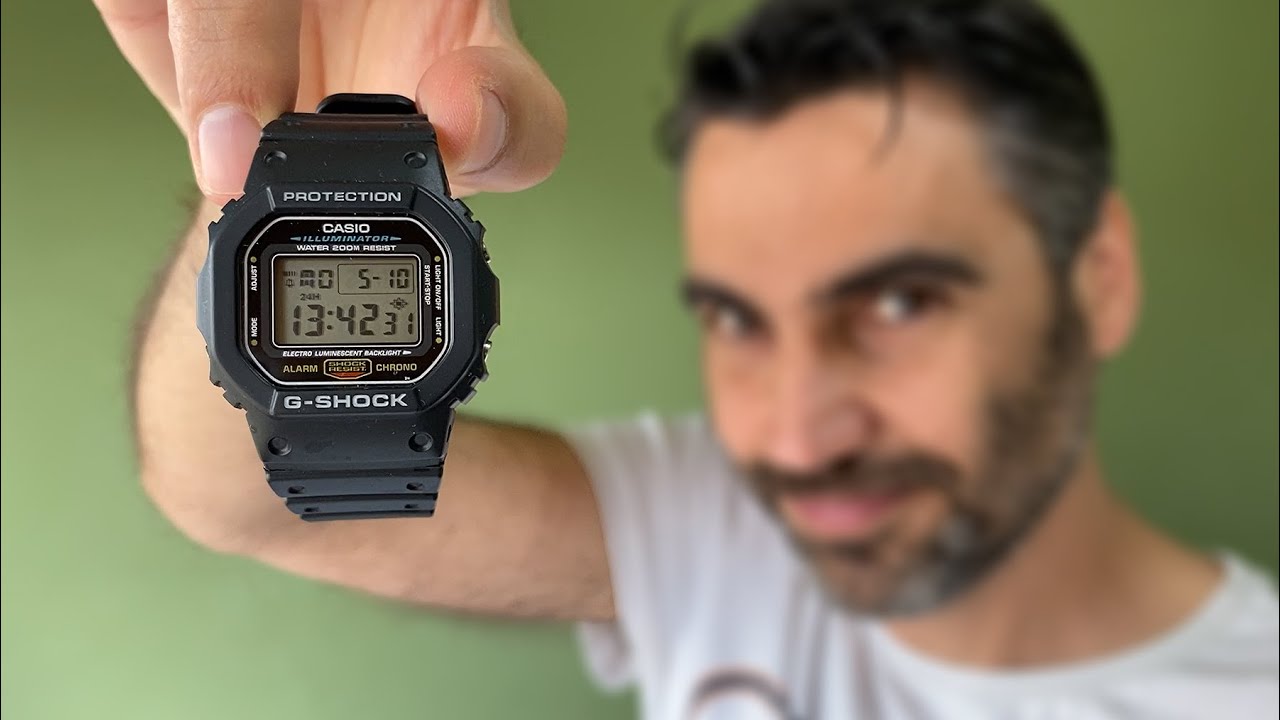 G-SHOCK DW-5600E | Inspirado en el primer reloj G-Shock de CASIO