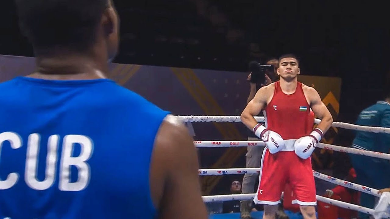 Молодой узбекский боксер против Легенды кубинского бокса! Бой на чемпионате мира по боксу 2025