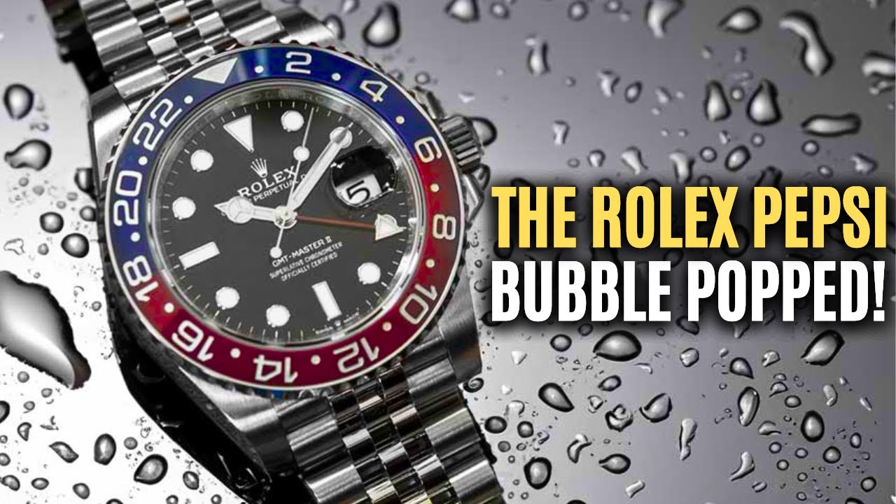 The Rolex &ldquo;Pepsi&rdquo; Bubble Just Popped&hellip; And It Was Brutal