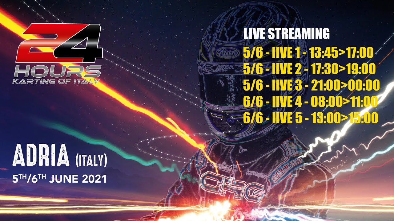CRG 24 HOURS KARTING OF ITALY - LIVE 5