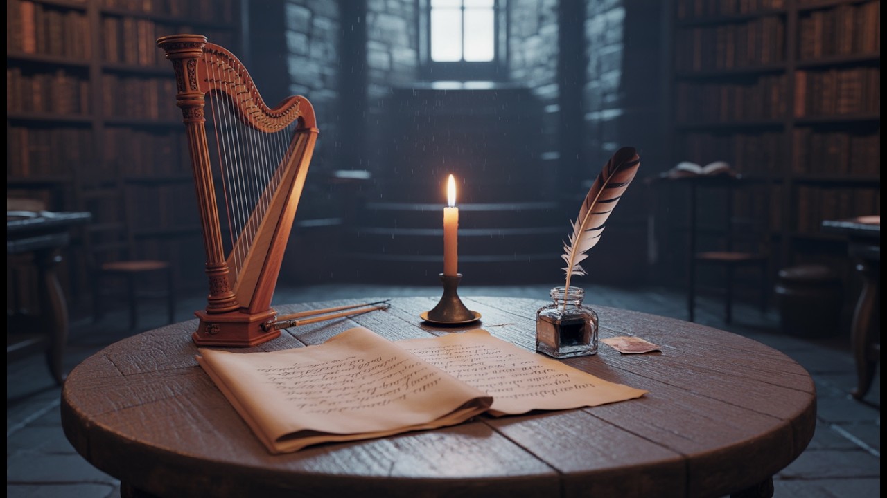 Música Medieval para Foco: A Harpa da Taberna (Estudo Profundo e RPG)