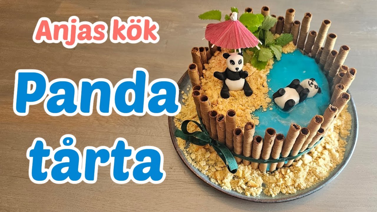 Anjas kök ♥ Panda tårta