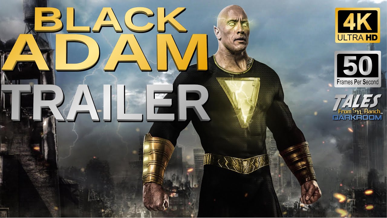 BLACK ADAM: Teaser Trailer (Remastered to 4K/50fps HD)