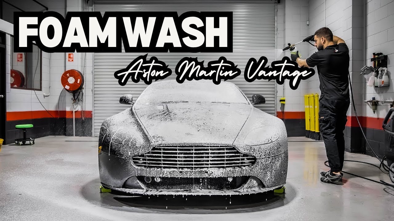 Aston Martin Vantage – PPF Foam Wash & Modesta Wheel Coating