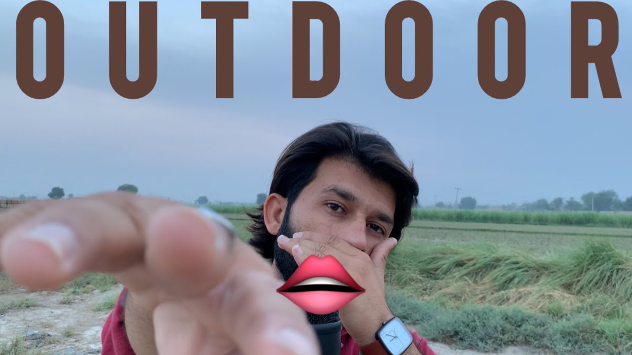 ASMR MOUTH SOUNDS 👄 ( IN OUTDOOR )