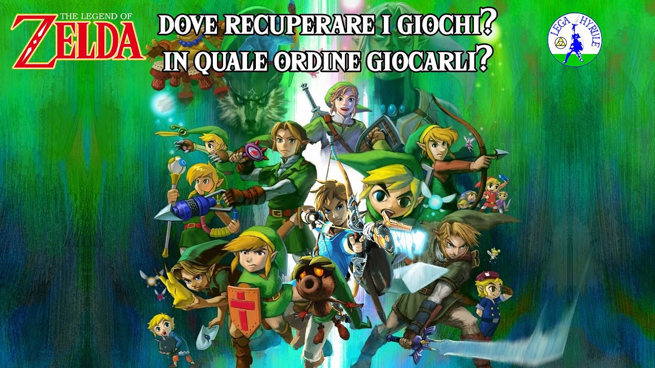 The Legend of Zelda: dove recuperare i giochi? In quale ordine giocarli?