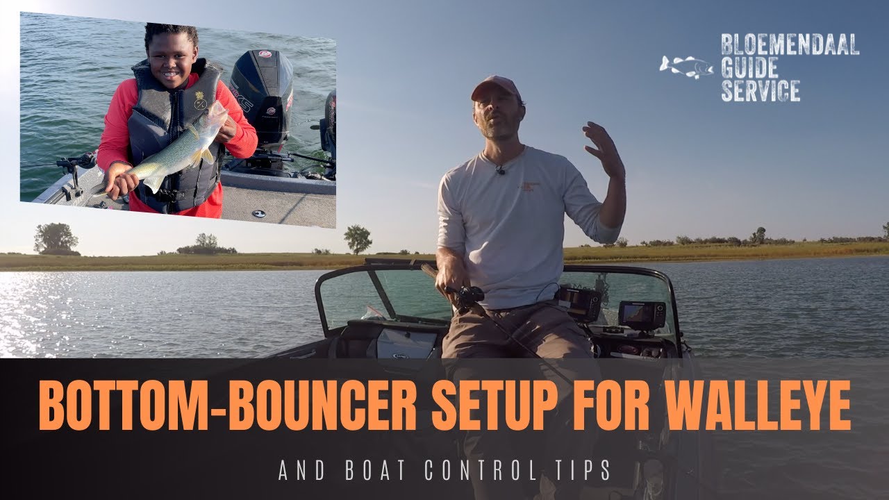 Bottom-bouncer Setup for Walleye - And Boat Control Tips
