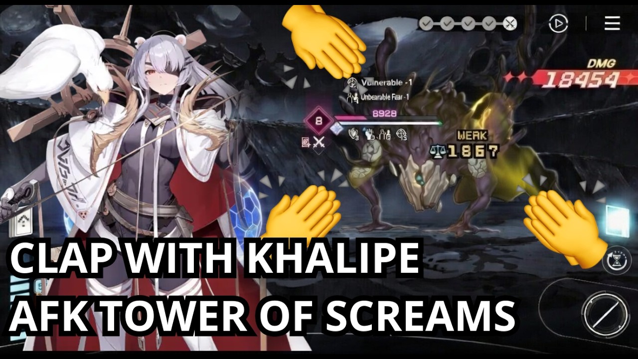 CLAP with Khalipe in Tower of Screams (Chaos Zero Nightmare)