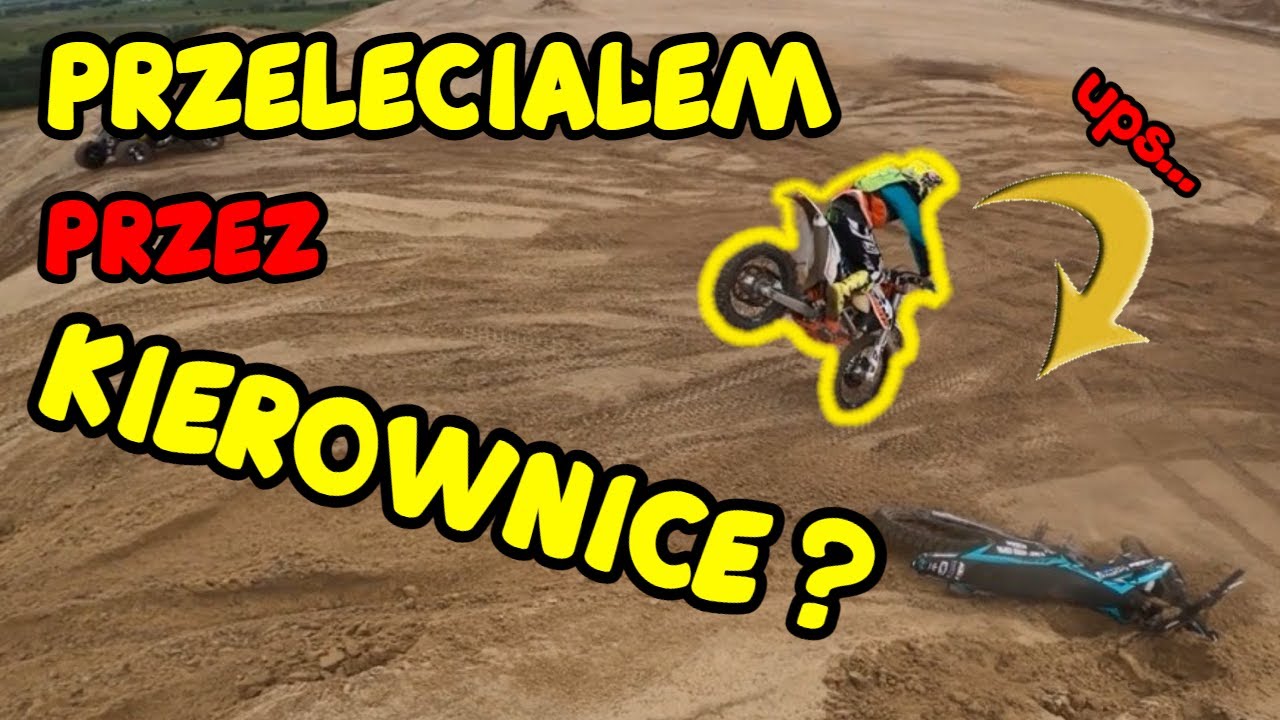 BOLESNA gleba na EXC 450 - Nie sprawdziłem co jest po drugiej stronie - Test SXF 250 @EnduroOpa