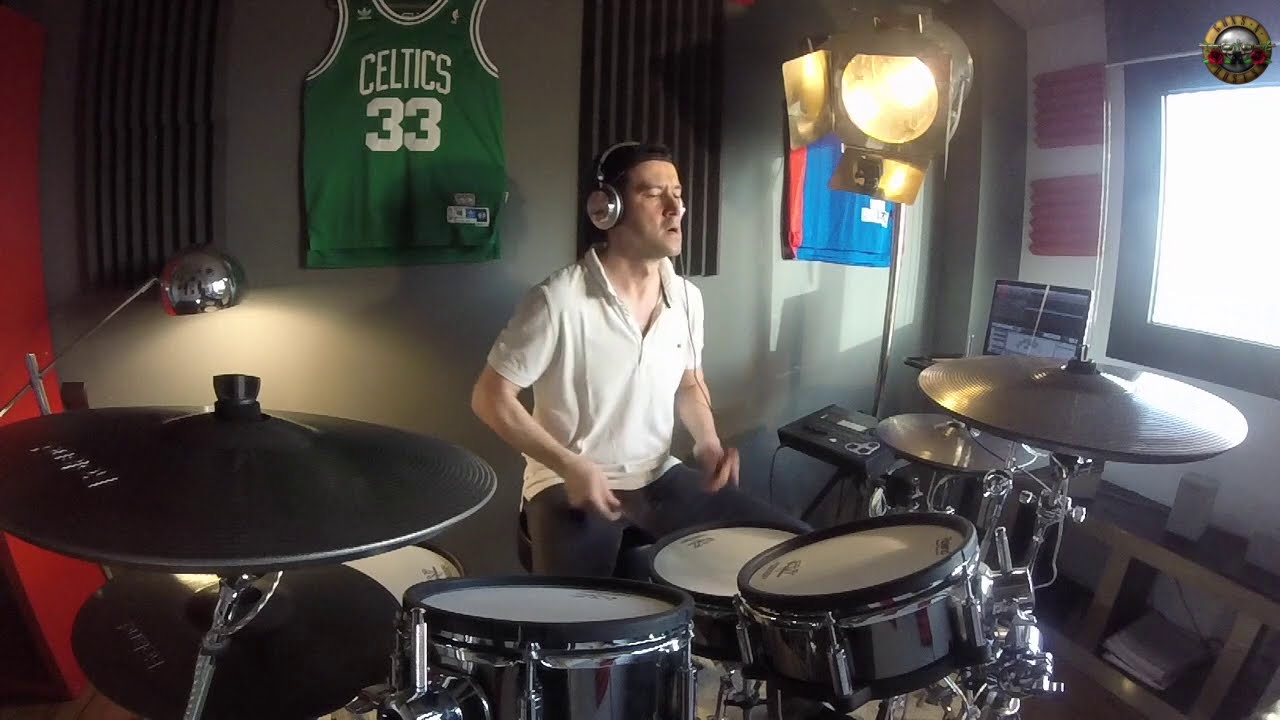 Welcome to the Jungle  (Guns and Roses) drum cover by DHF