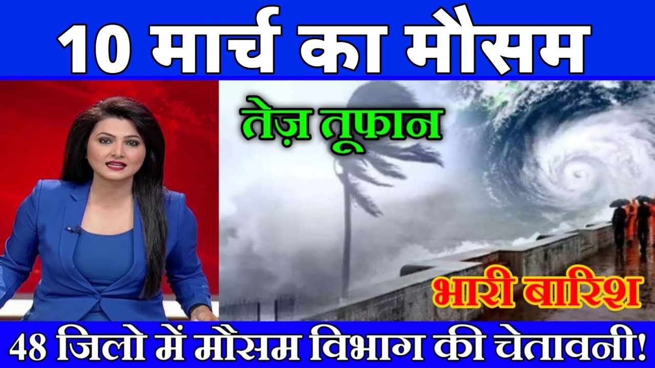 10 मार्च का मौसम| today weather update, heat wave, #Mausam_ki_jankari #Lucknow_weather #आज_का_मौसम