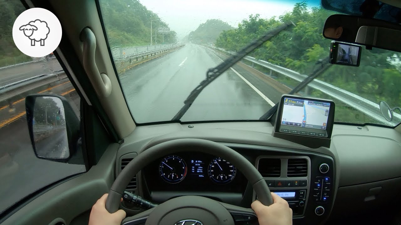 [1인칭 운전] 2020 현대 포터2 우천 주행 Hyundai Porter2 POV Test Drive in Rain