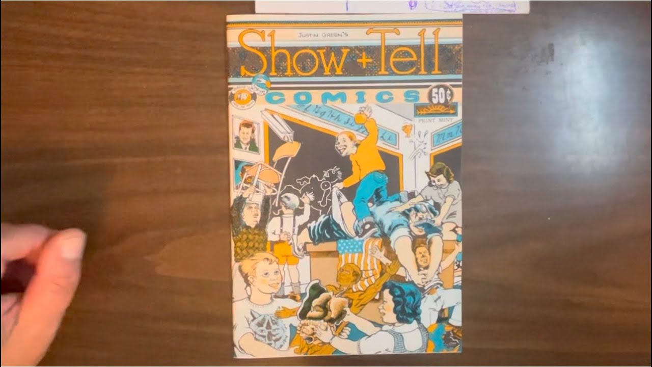 Show And Tell Comics, underground master Justin Green&rsquo;s excellent 1973 short story collection